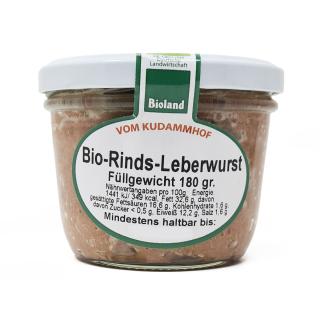 Rindsleberwurst, Glas