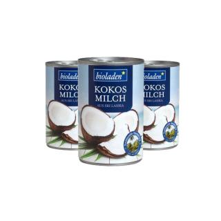 3er Pack - Kokosmilch 400 ml
