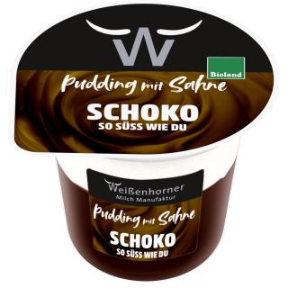 Pudding m. Sahne Schoko