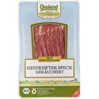 Speck gestreift in Scheiben (Ökoland)