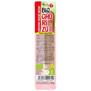 Chorizo Snacker, vegan