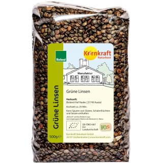 Linsen grün du Puy - aus Deutschland