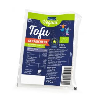 Tofu geräuchert, vakuum, bioladen