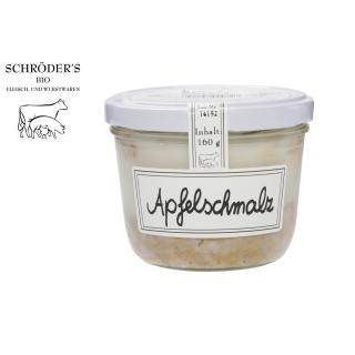 Apfelschmalz im Glas
