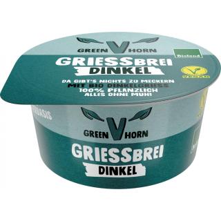 Veganer Griessbrei Dinkel