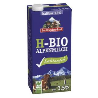 Milch - H-Alpenmilch 3,5 % laktosefrei