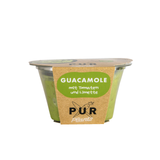 Guacamole mit Tomaten u. Limetten