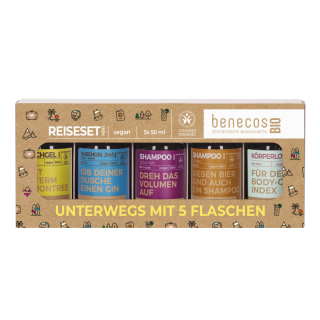 Miniset "Unterwegs mit 5 Flaschen"
