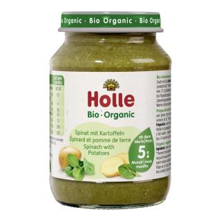 Spinat mit Kartoffeln (Holle)