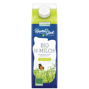 Milch - H-Milch 3,8%, Tetra Dehlwes