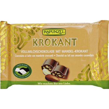 Vollmilchschokolade Mandelkrokant