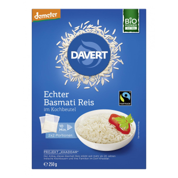Basmati Reis weiß im Kochbeutel