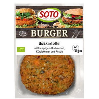 Süßkartoffel-Burger