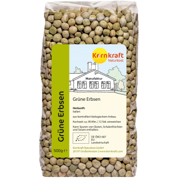 Erbsen, grün