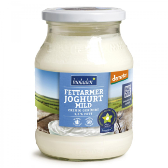 Joghurt mild 1,8%, 500 g Glas (biol)