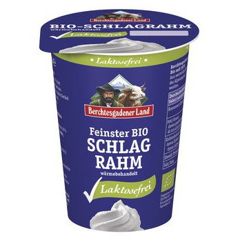 Schlagsahne 30 % laktosefrei