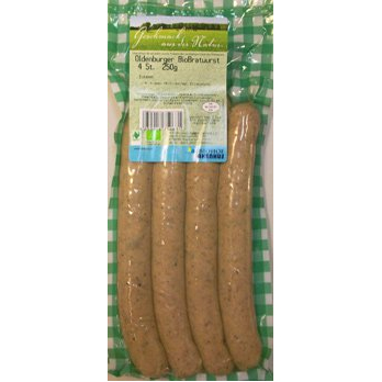 Bratwurst Oldenburger Art 4er Pack (Bk) Schwein