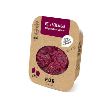 Rote Bete Salat mit geröstetem Sesam