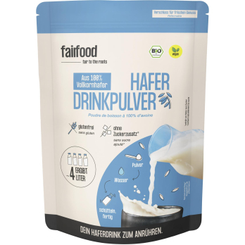 Haferdrinkpulver Beutel