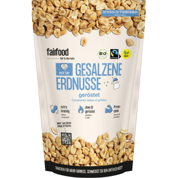 Erdnüsse geröstet mit Salz