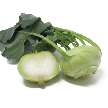Kohlrabi mit Grün