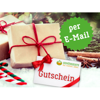 Einkaufsgutschein per E-Mail