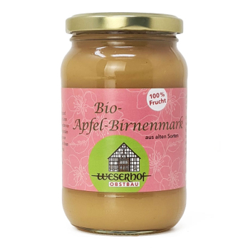 Apfel-Birnenmark ungesüßt klein