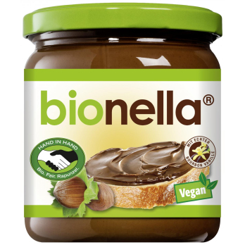 bionella Nuss-Nougat-Creme vegan HIH - 400 g