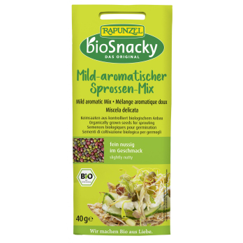 Keimsaat-Mild-aromatischer Sprossen-Mix bioSnacky