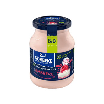 Himbeere Joghurt 7,5 % im Glas