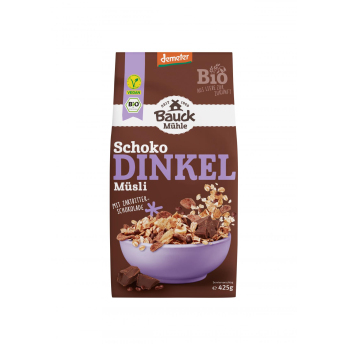 Dinkel-Müzli Schokozart