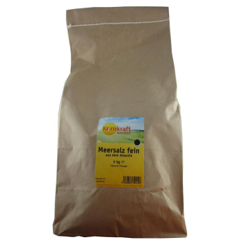 Atlantik Meersalz fein - lose (5 kg)
