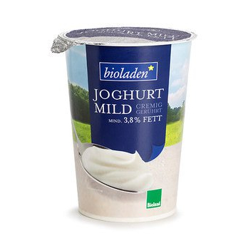 Joghurt natur 3,7 % im Becher